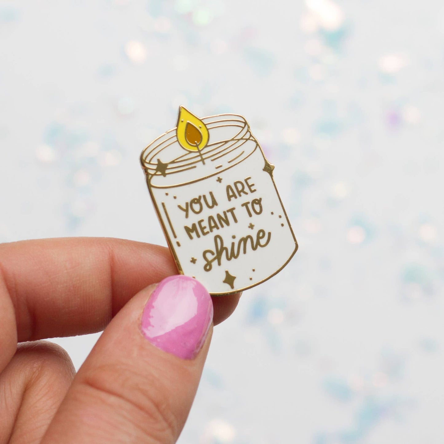 Shine Bright Enamel Pin
