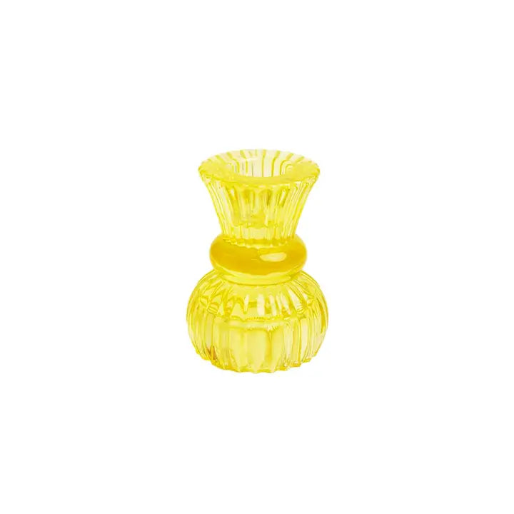 Yellow - Glass Taper Holder