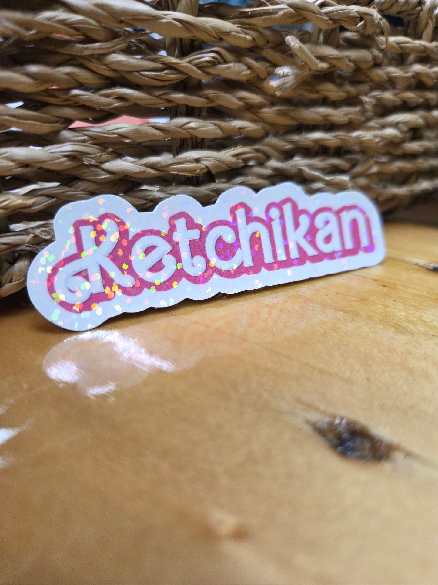 Ketchikan Barbie Sticker
