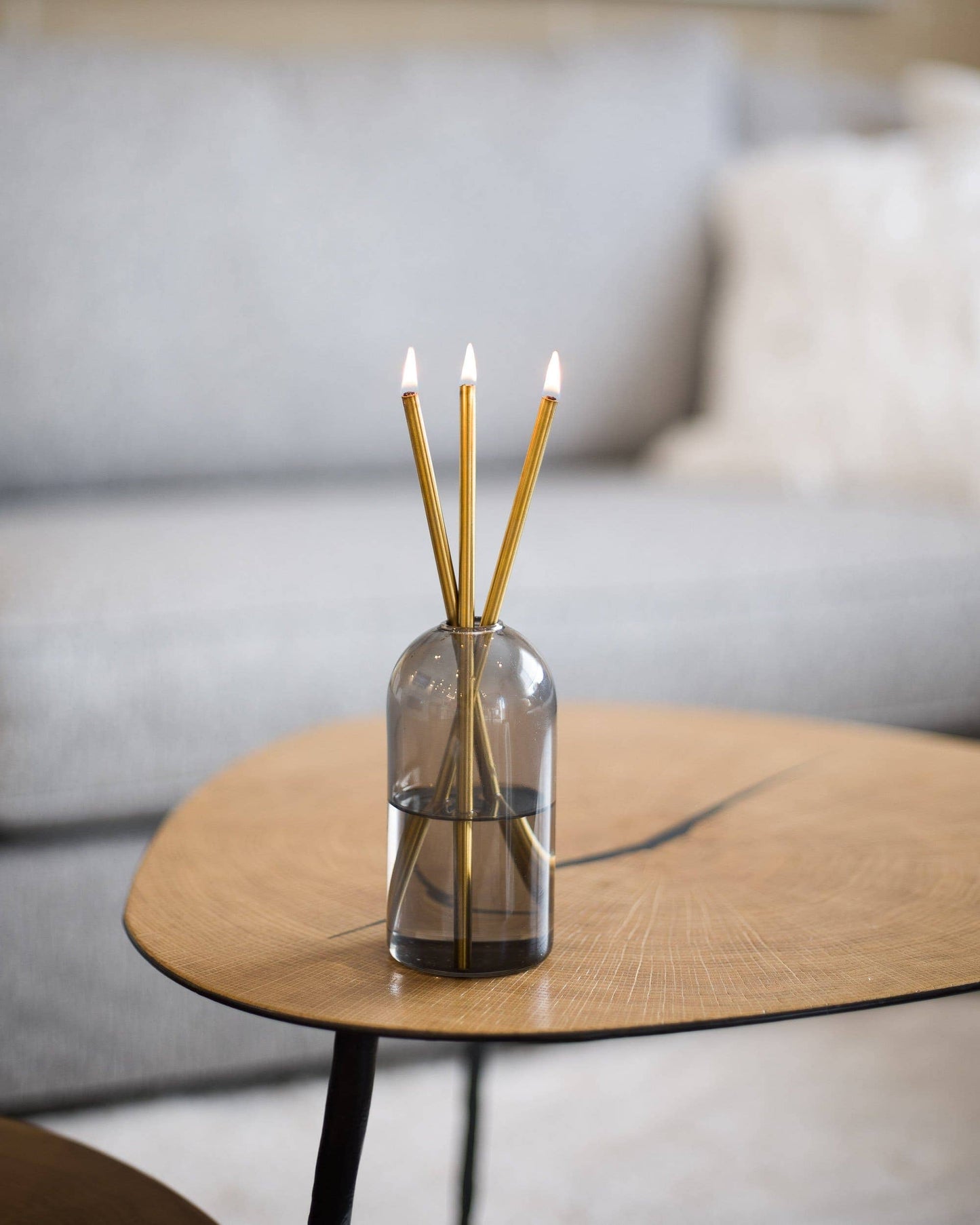 Gold Everlasting Candle – Reusable Steel Candles