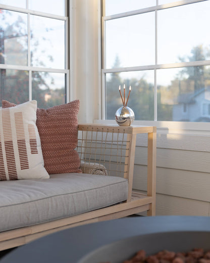 Neva Vase, Silver Metallic Candle Holder [Case of 6]