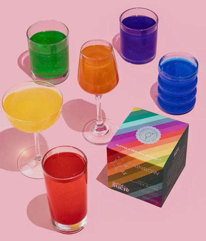Cotton Candy Drink Glitter Bombs
