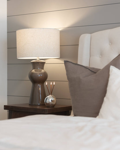 Neva Vase, Silver Metallic Candle Holder [Case of 6]