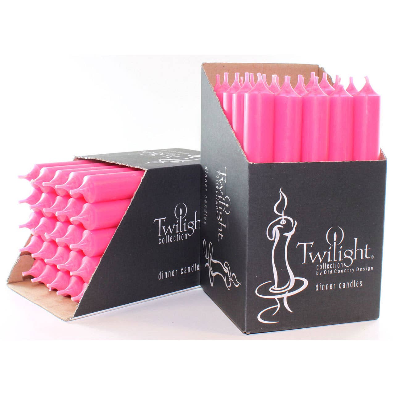 Taper - Fuchsia 7" Dinner Candles | 25 Pack