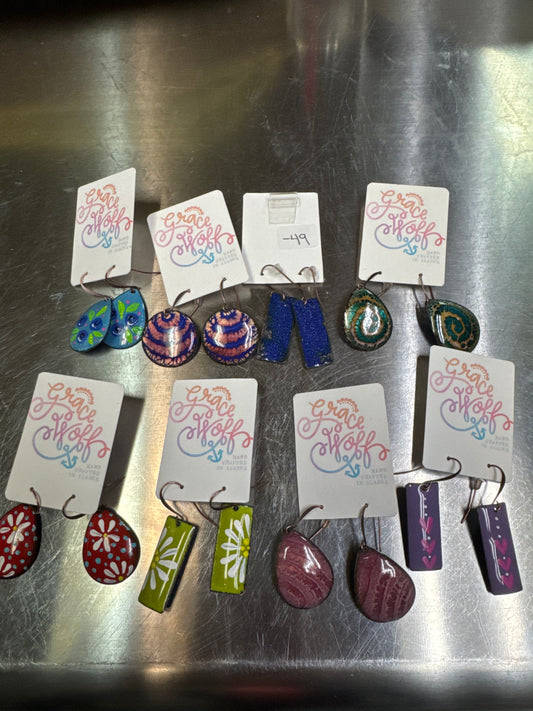 Grace Wolf Earrings
