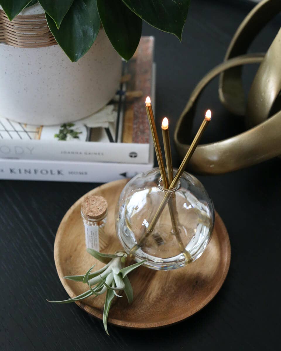 Gold Everlasting Candle – Reusable Steel Candles
