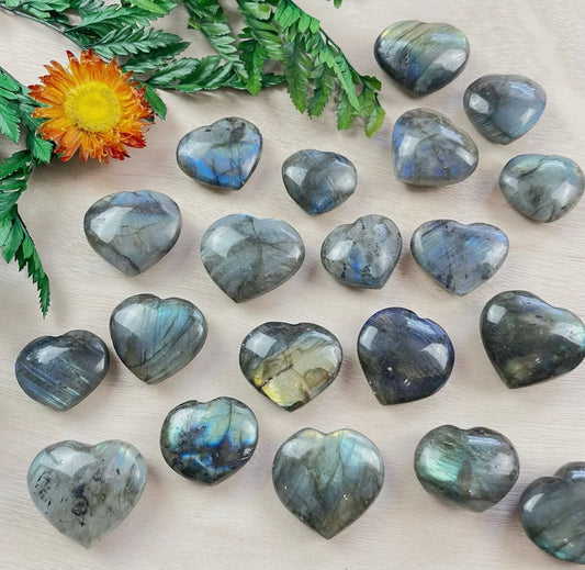 Grey Heart Gemstones