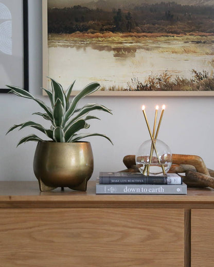 Gold Everlasting Candle – Reusable Steel Candles