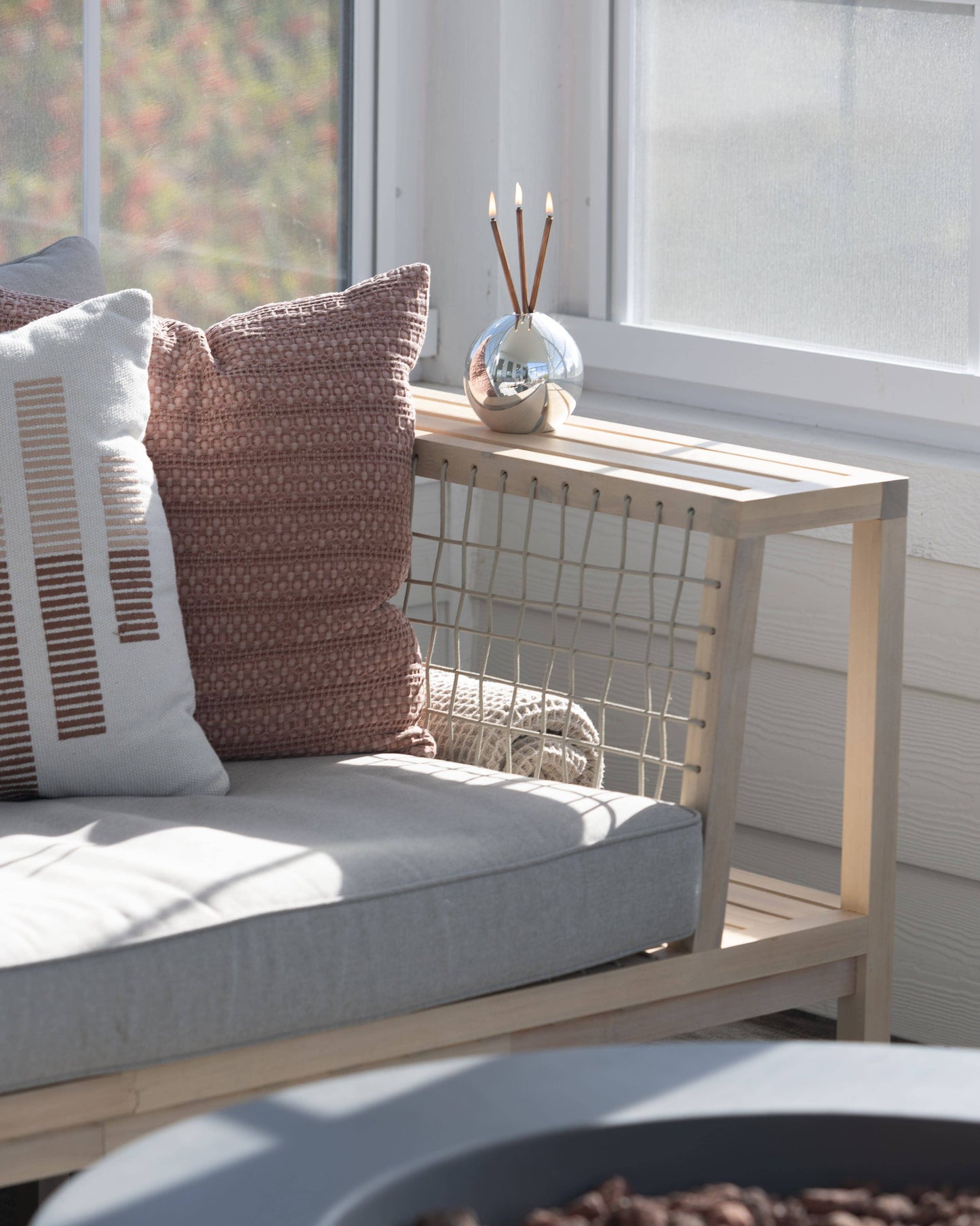 Neva Vase, Silver Metallic Candle Holder [Case of 6]