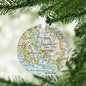 Ketchikan Map Ornament