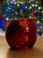 Red Candle Holder