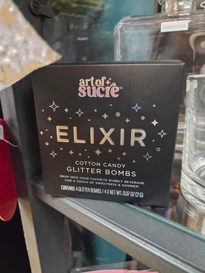 Cotton Candy Drink Glitter Bombs