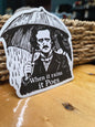 When It Rains It Poes Sticker