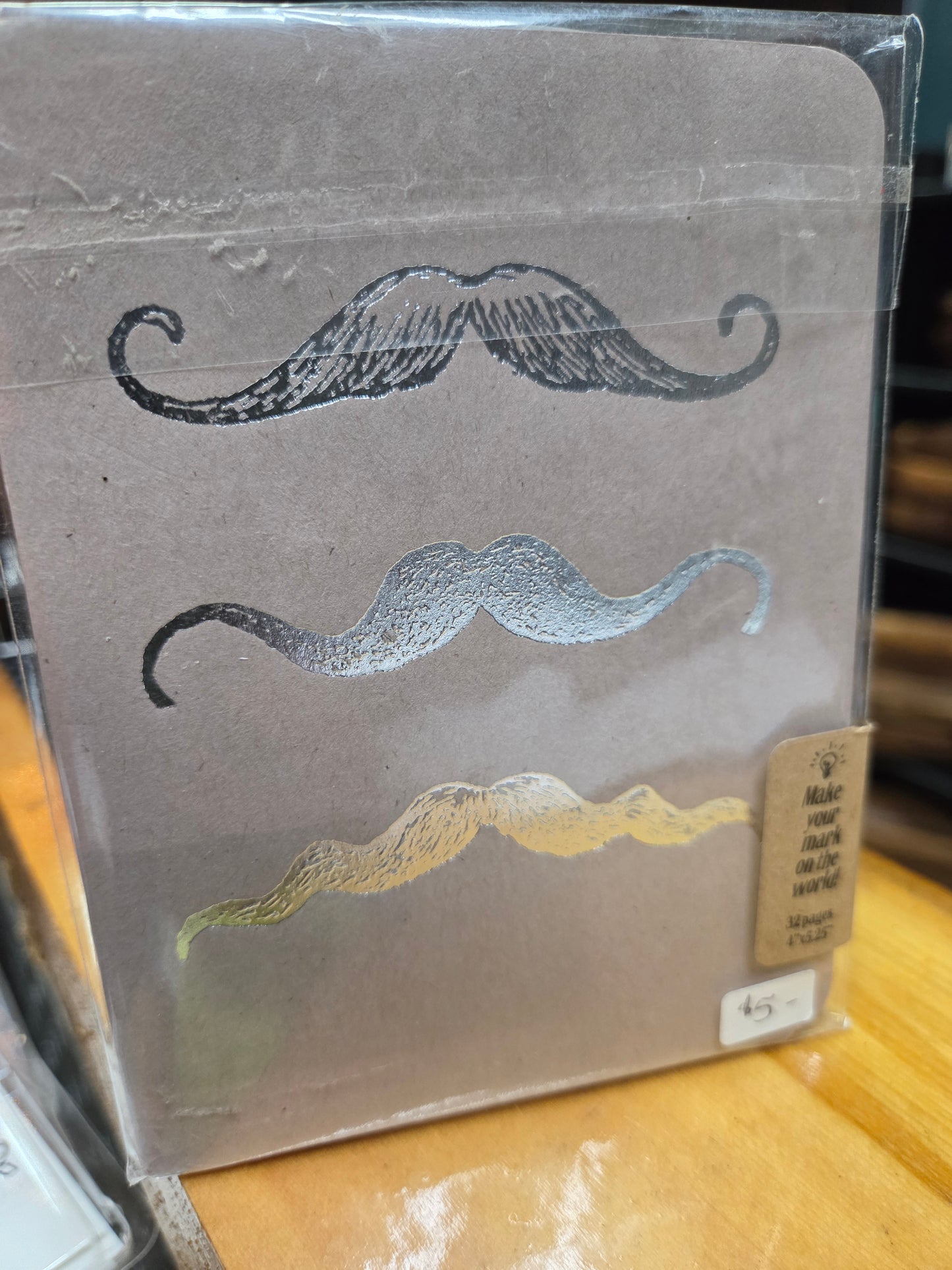 Mustache Log Book